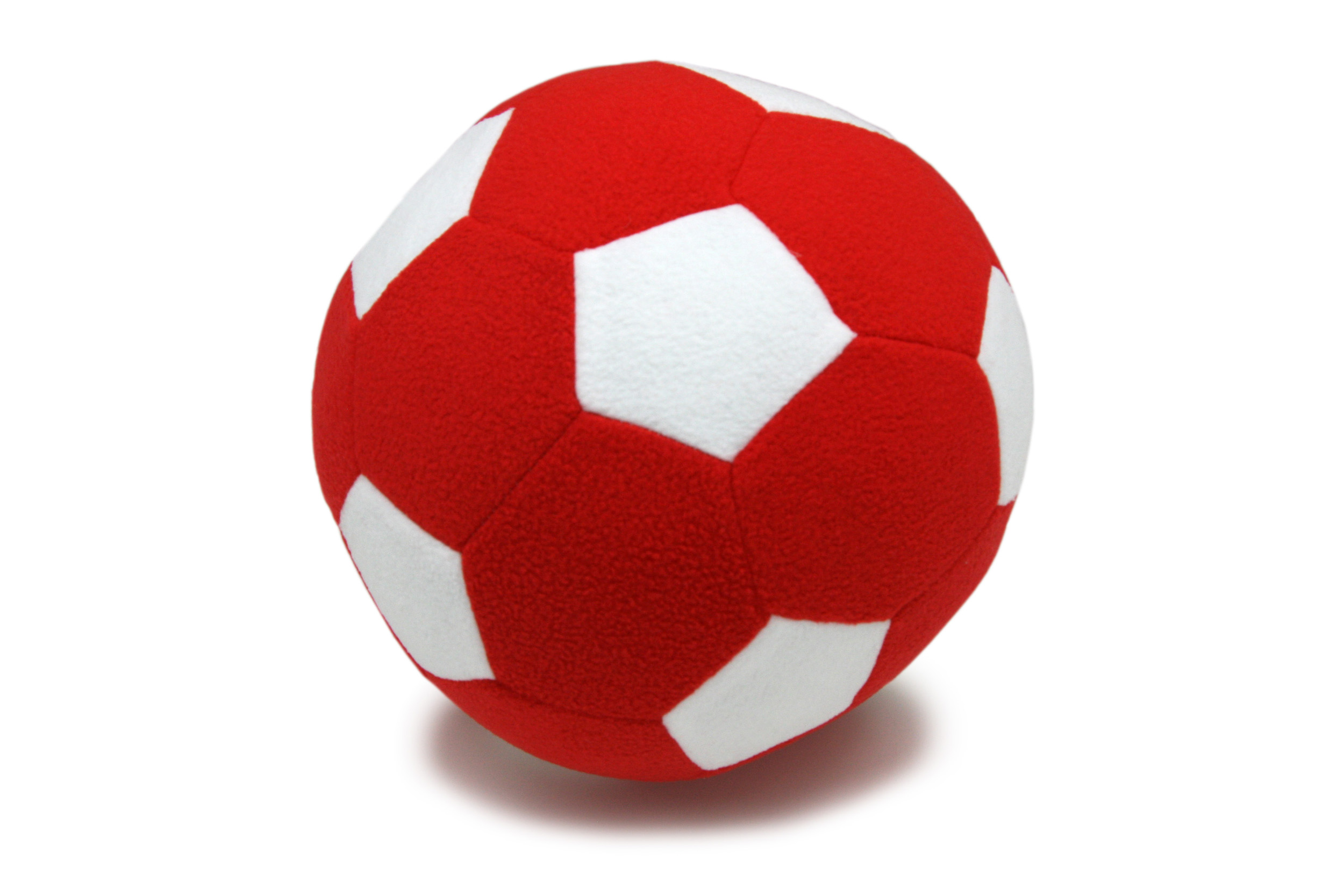 Детский мяч Magic Bear Toys F-100/RW Мяч мягкий цвет красно-белый 23 см