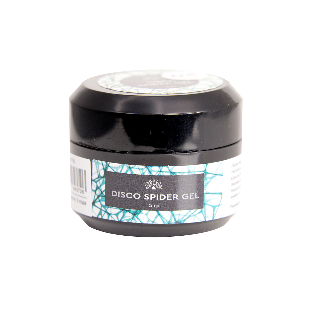 

Гель Global Fashion паутинка Disco Spider Gel, 5 гр, 05