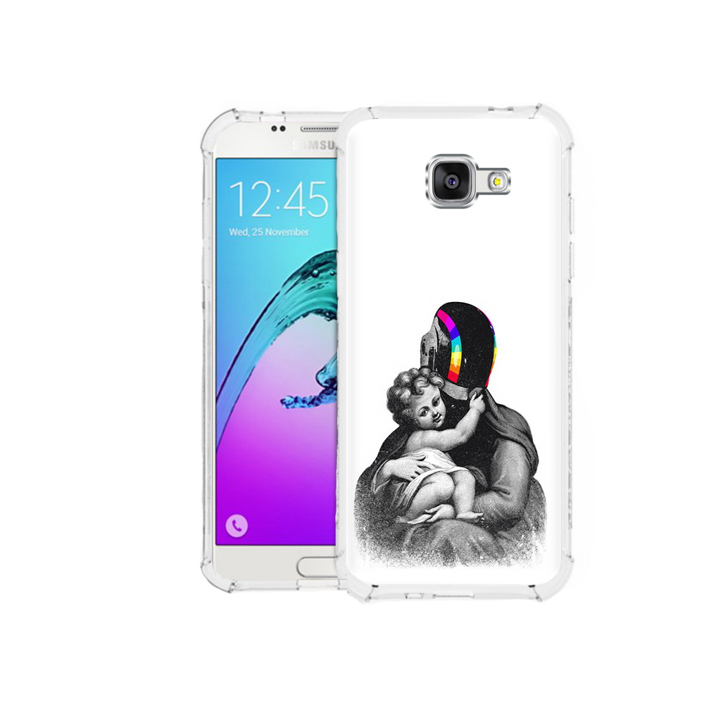 

Чехол MyPads Tocco для Samsung Galaxy A5 (2016) защитник в шлеме (PT25252.581.350), Прозрачный, Tocco