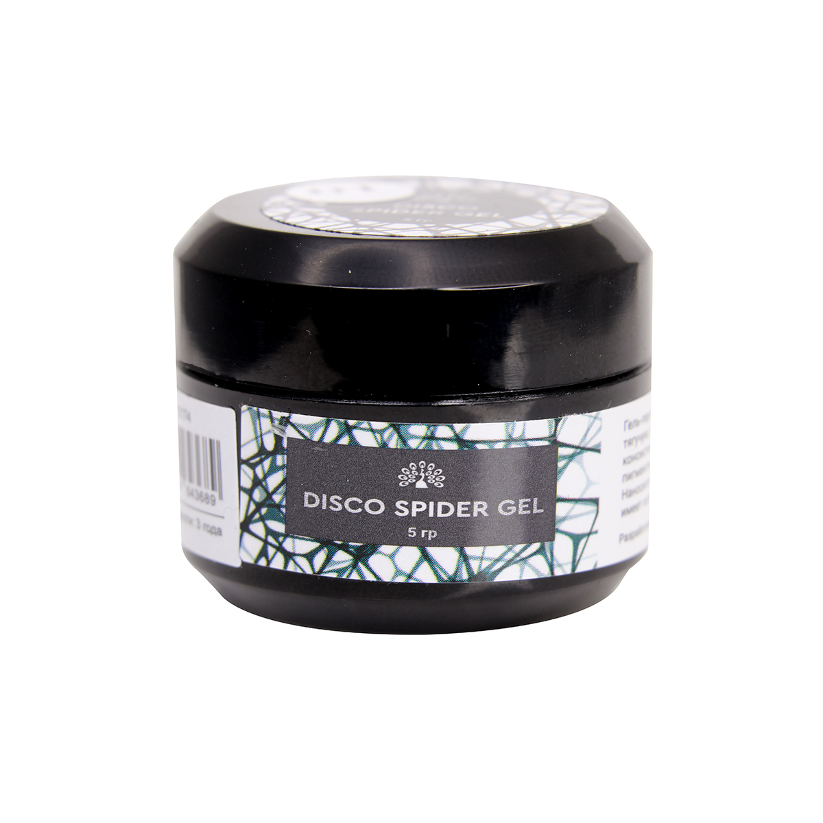 

Гель Global Fashion паутинка Disco Spider Gel, 5 гр, 01