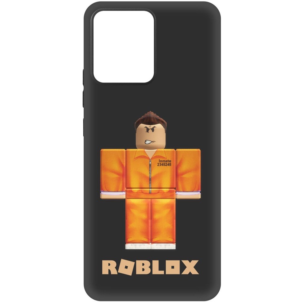 

Чехол-накладка Krutoff Soft Case Roblox-Заключенный для Realme Narzo 50i Prime черный