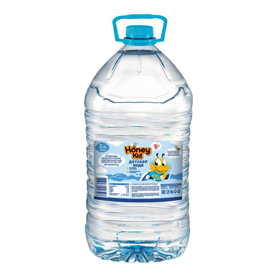 

Вода питьевая детская Honey Kid негазированная с 0 месяцев 5 л