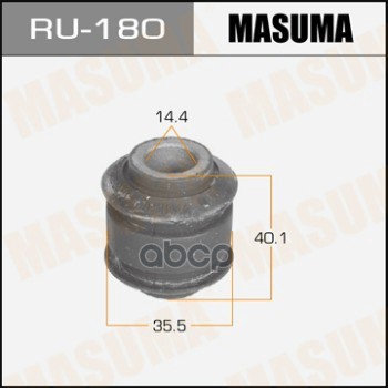 

Ru180_Сайлентблок Зад. Рычага Nissаn Sunnу 86-95/100Nх 90-94/Вluеbird <90 MASUMA ru180