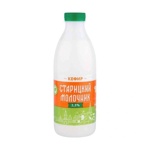 

Кефир Старицкий Молочник 2,5% БЗМЖ 950 мл