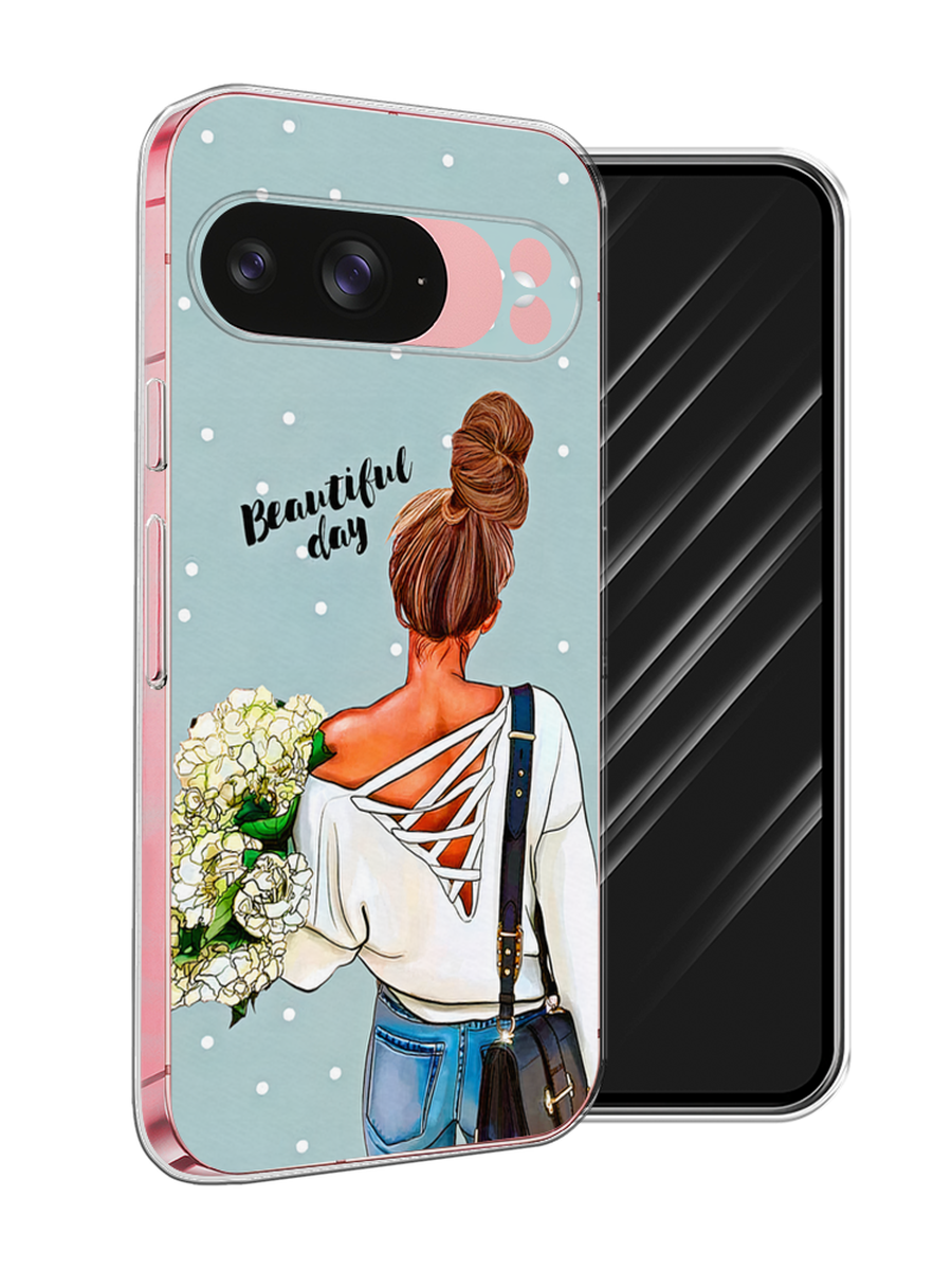 

Чехол Awog на Google Pixel 9 "Beautiful day", Голубой;коричневый;бежевый, 271950-1