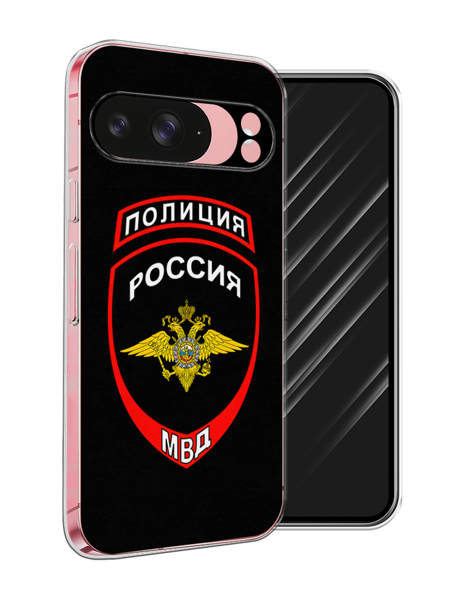 

Чехол Awog на Google Pixel 9 "Полиция шеврон", Черный;красный;белый, 271950-1