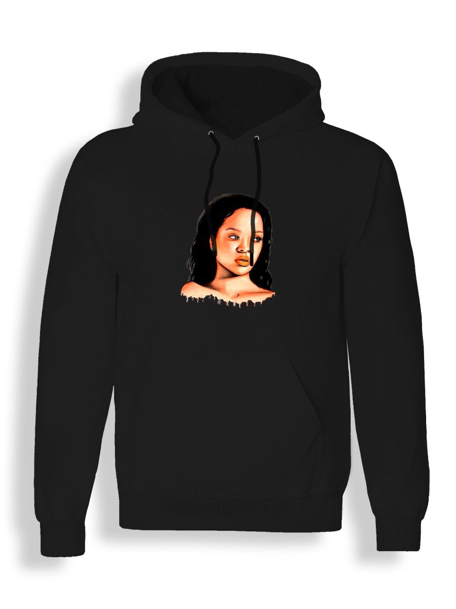 

Худи унисекс СувенирShop Рианна/Rihanna 3 черное M, Черный, "Рианна/Rihanna" 3