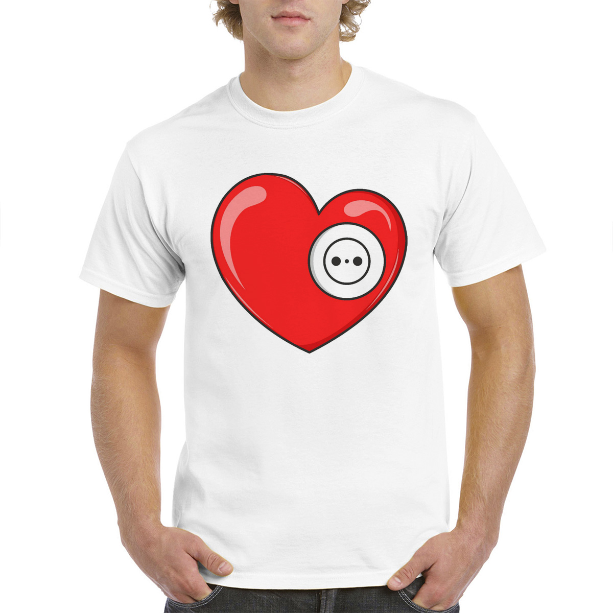 

Футболка унисекс CoolPodarok M0114077 белая 46 RU, Белый, M0114077