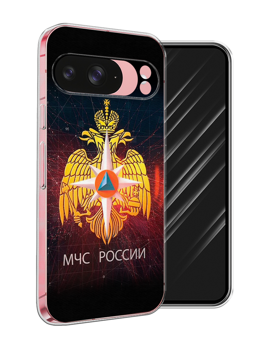 

Чехол Awog на Google Pixel 9 "МЧС России", Черный;желтый;красный, 271950-1