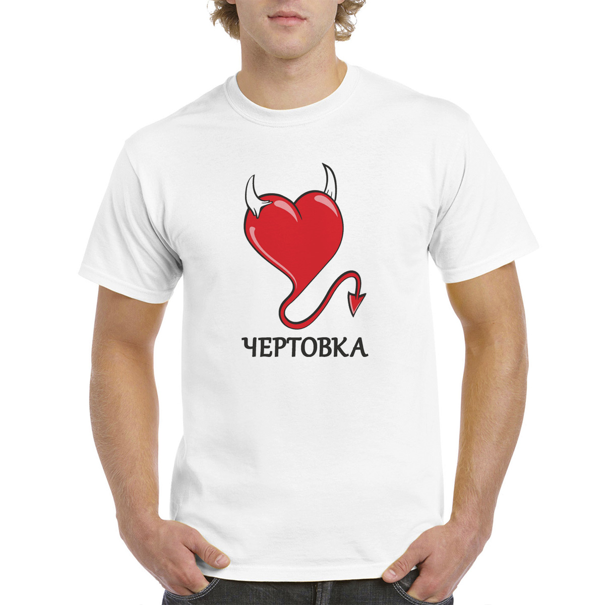 

Футболка женская CoolPodarok M0114082 белая 50 RU, Белый, M0114082