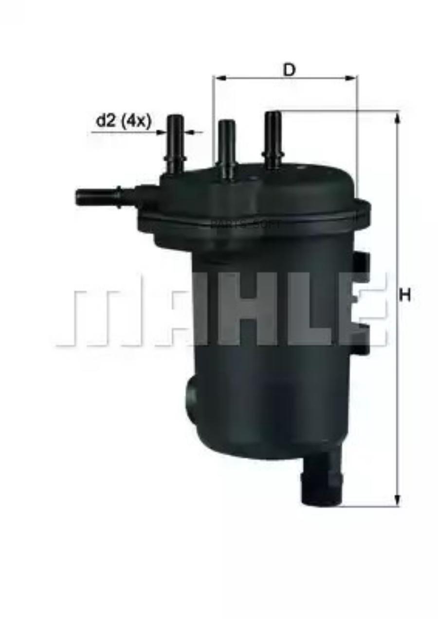 

Фильтр топливный Mahle/Knecht KL632D, KL632D