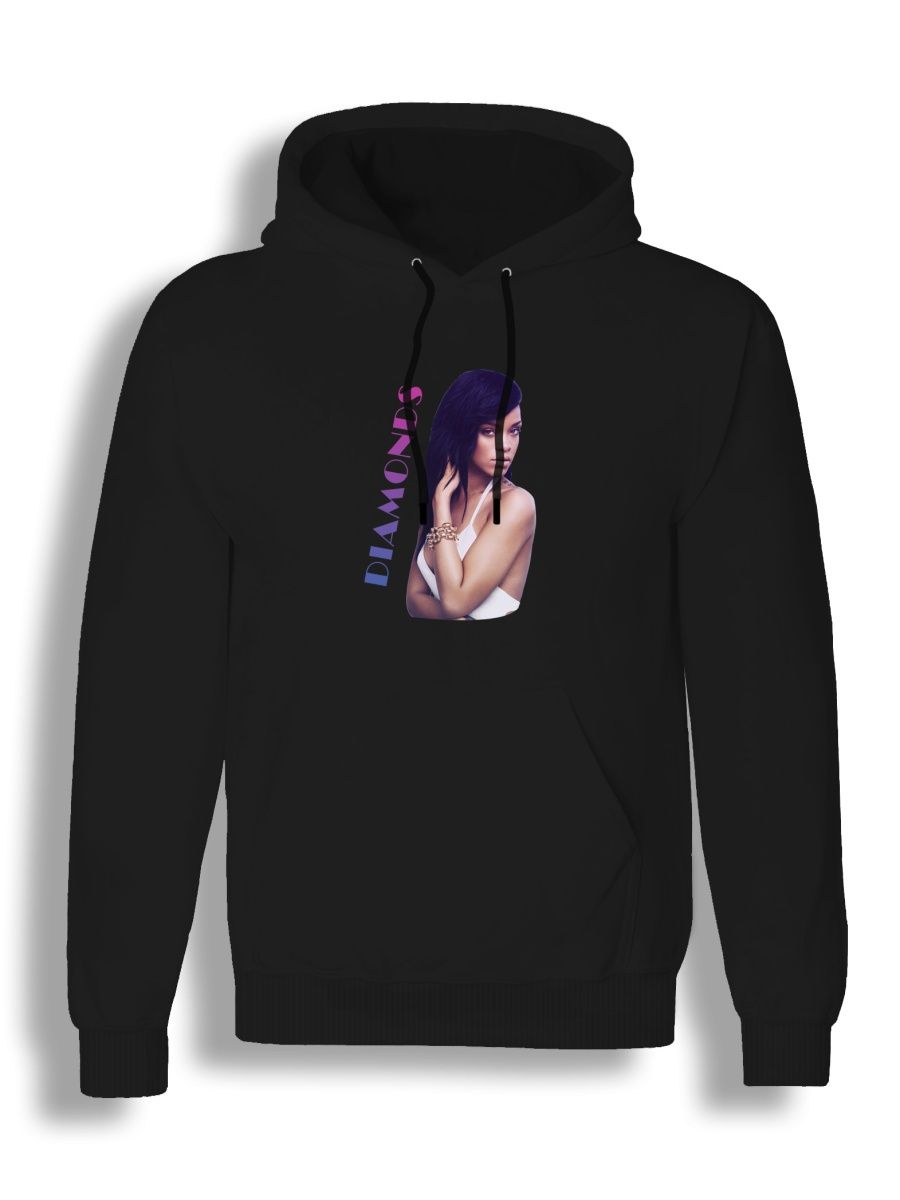 

Худи унисекс СувенирShop Рианна/Rihanna 6 черное L, "Рианна/Rihanna" 6