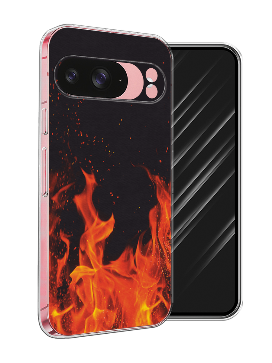 

Чехол Awog на Google Pixel 9 "Все в огне", Оранжевый;черный, 271950-1
