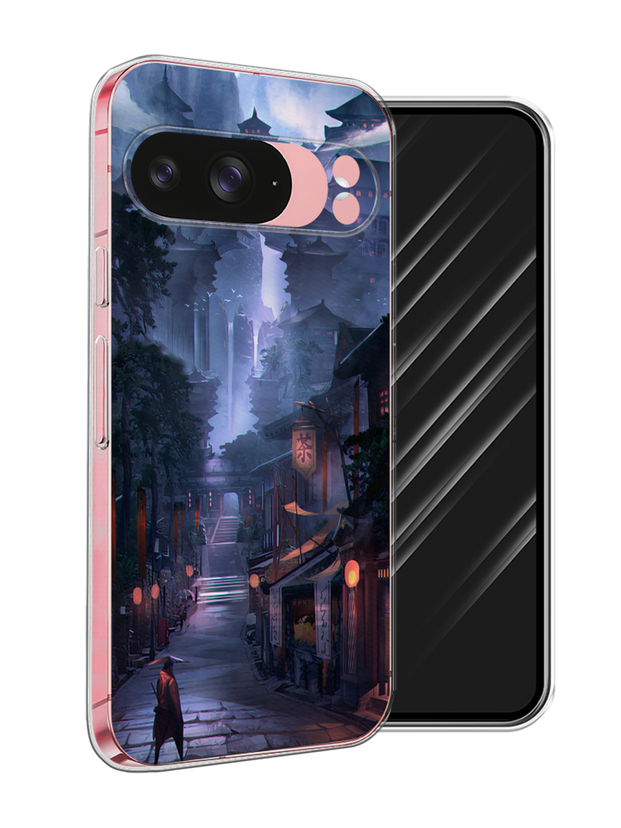

Чехол Awog на Google Pixel 9 "Одинокий самурай", Синий;черный;коричневый, 271950-1