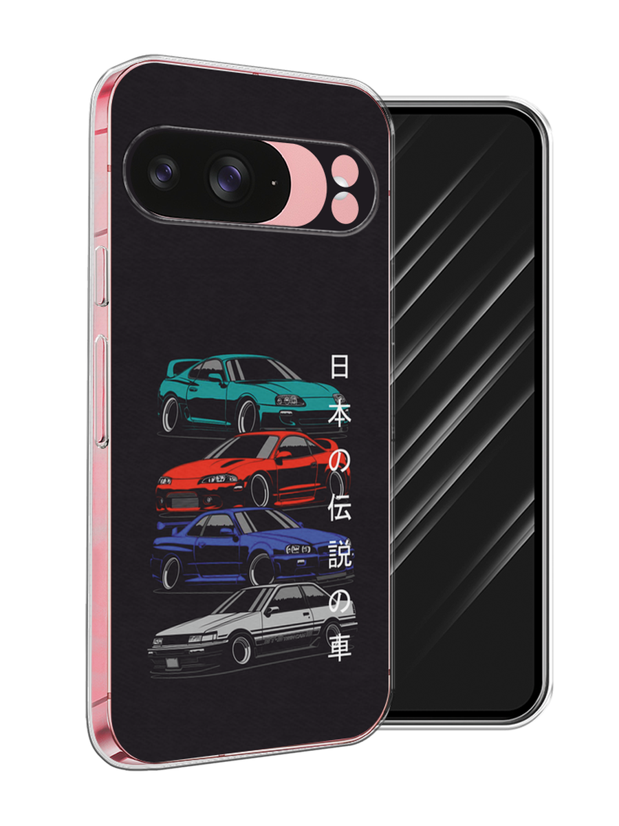 

Чехол Awog на Google Pixel 9 "JDM Legend cars", Зеленый;красный;синий, 271950-1