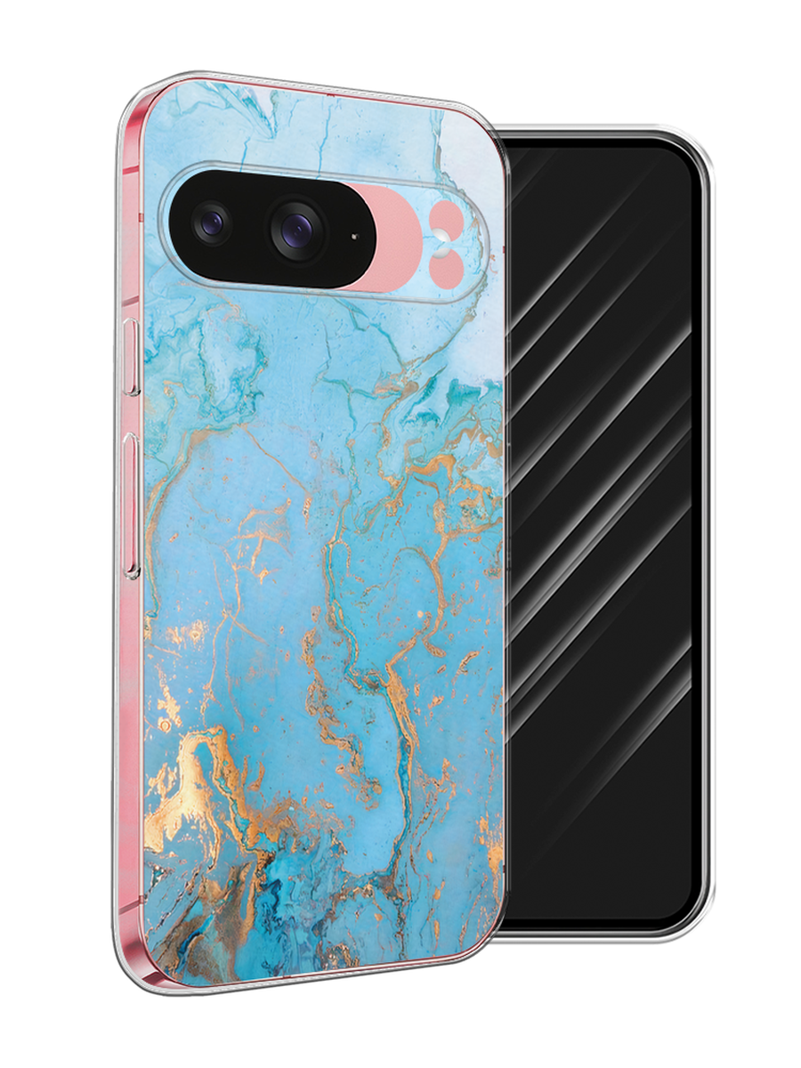 

Чехол Awog на Google Pixel 9 "Голубой мрамор рисунок", 271950-1