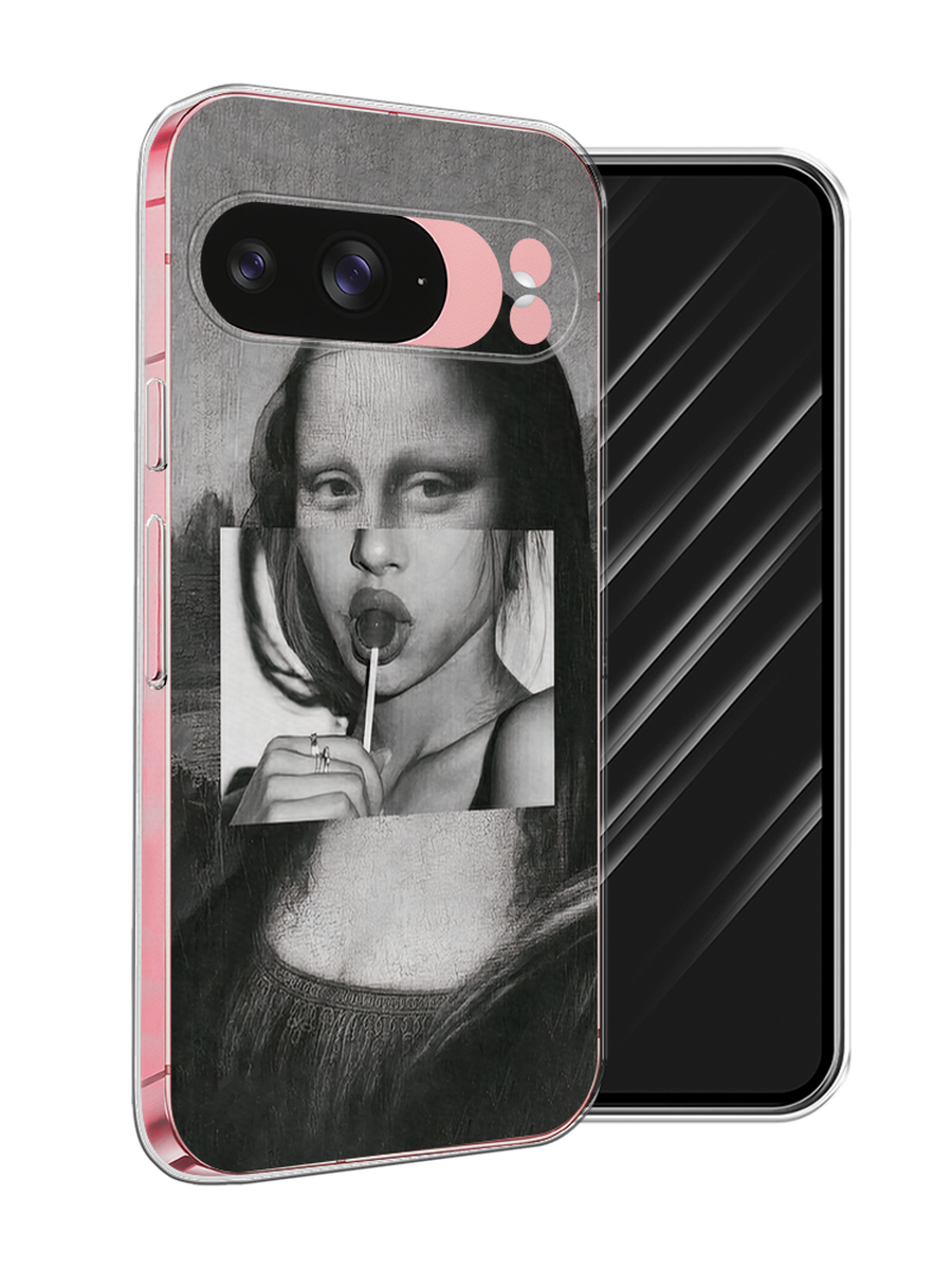 

Чехол Awog на Google Pixel 9 "Mona Lisa sucking lollipop", Серый, 271950-1