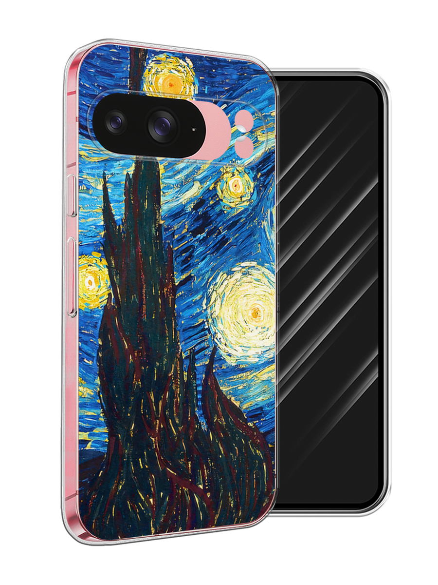 

Чехол Awog на Google Pixel 9 "Ван Гог Звездная ночь", Желтый, 271950-1