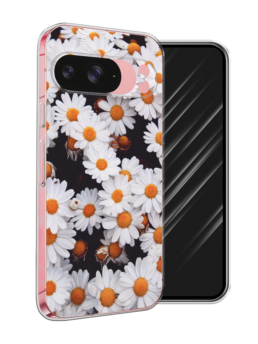 

Чехол Awog на Google Pixel 9 "Ромашковое поле", Белый, 271950-1