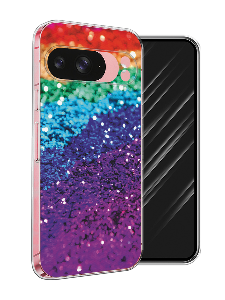 

Чехол Awog на Google Pixel 9 "Блестящая радуга рисунок", Разноцветный, 271950-1