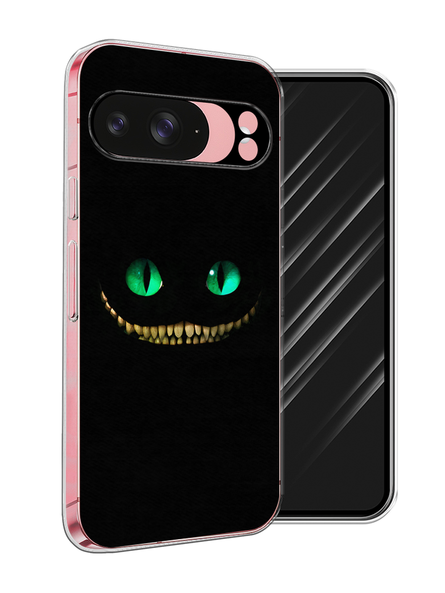 

Чехол Awog на Google Pixel 9 "Зеленоглазый чеширский кот", Черный, 271950-1