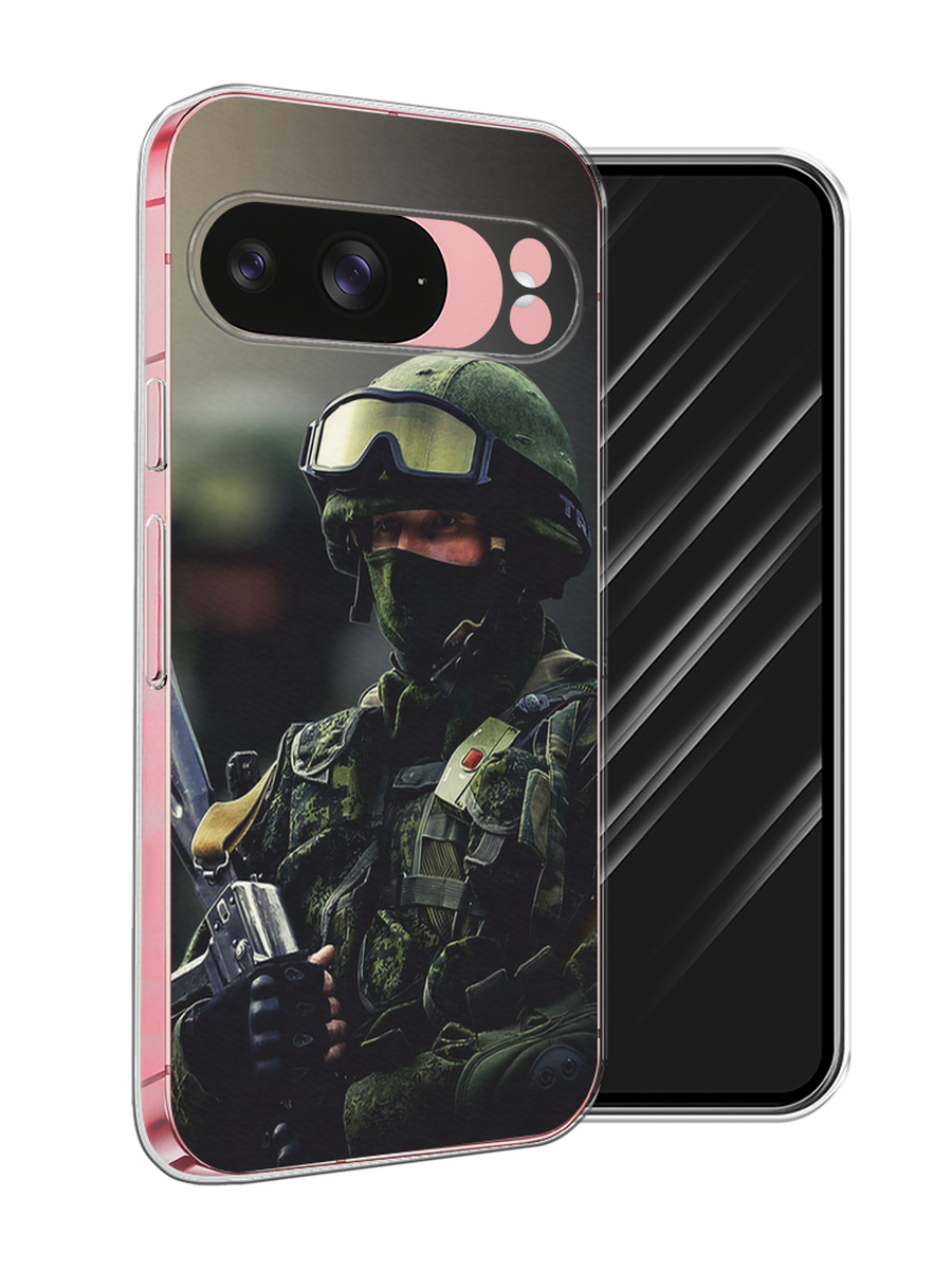 

Чехол Awog на Google Pixel 9 "Солдат", Зеленый;серый, 271950-1