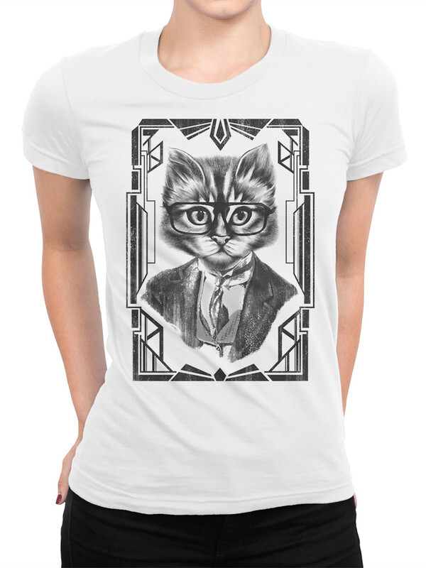 

Футболка женская Dream Shirts Кэтсби белая S, Кэтсби