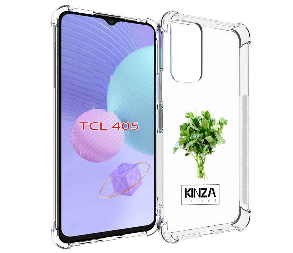 

Чехол MyPads Бренд Кинза для TCL 405, Tocco