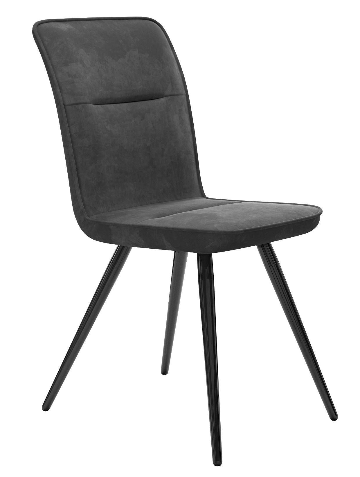 

Стул DikLine 208 B28 ANTRACITE, ножки черные