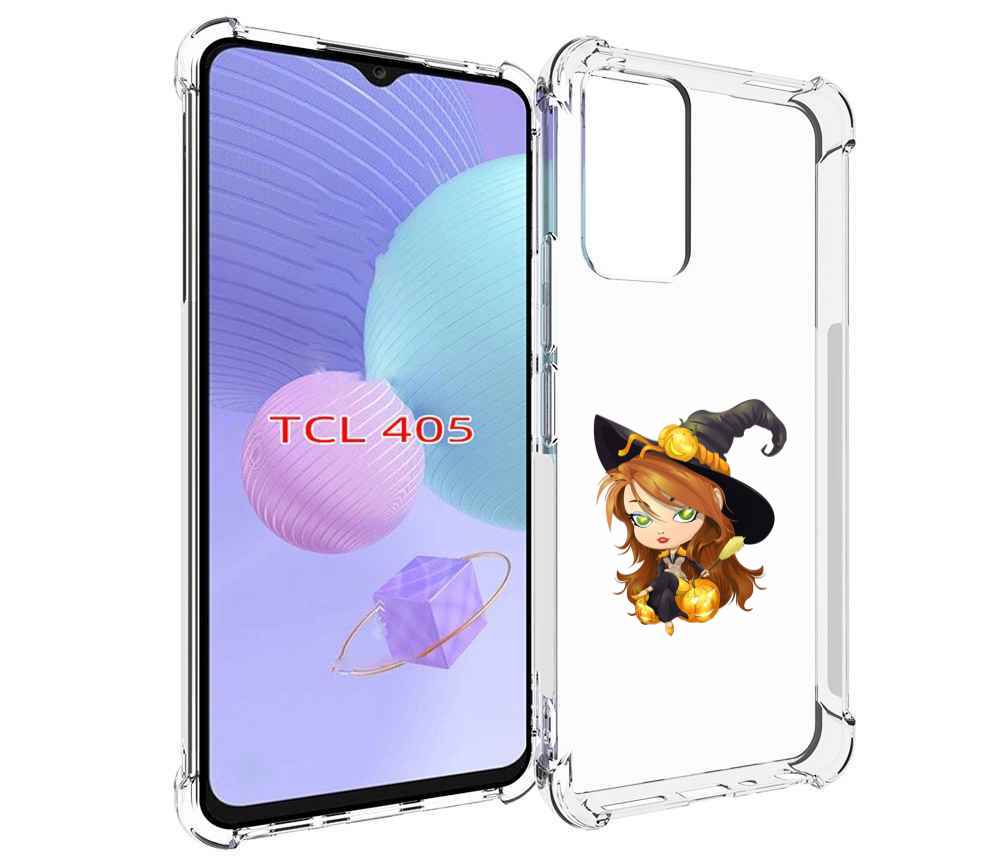 

Чехол MyPads Ведьмочка для TCL 405, Tocco
