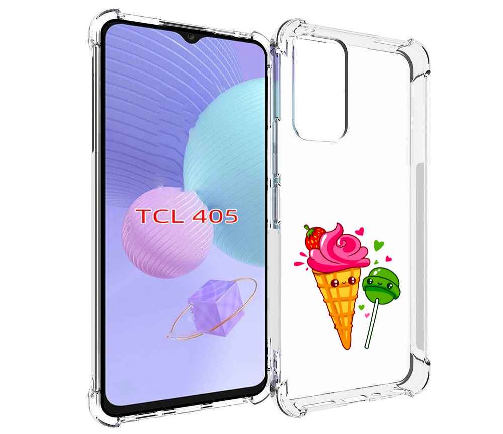 

Чехол MyPads Вкусняшки для TCL 405, Tocco