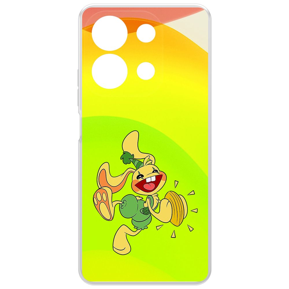 

Чехол-накладка Krutoff Clear Case Хаги Ваги - Крольчонок Бонзо для Xiaomi Redmi Note 13 4G, Прозрачный