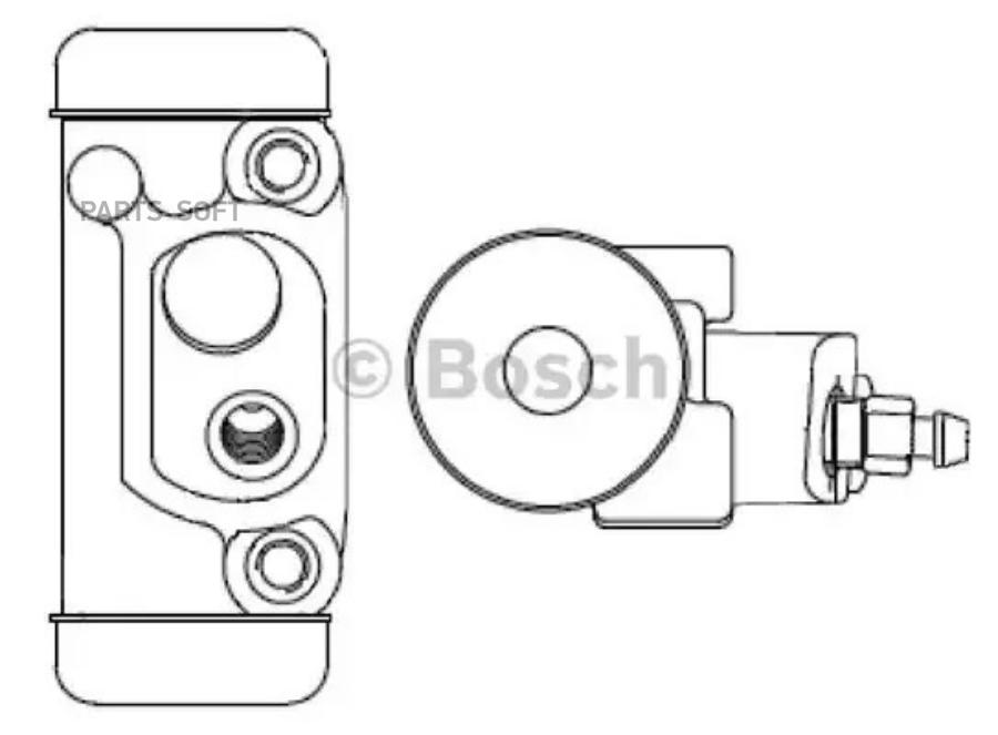 

BOSCH Цилиндр тормозной BOSCH F026002350