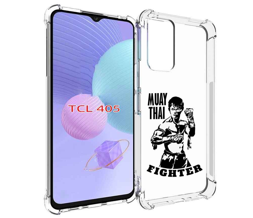 

Чехол MyPads Единоборства муайтай для TCL 405, Tocco