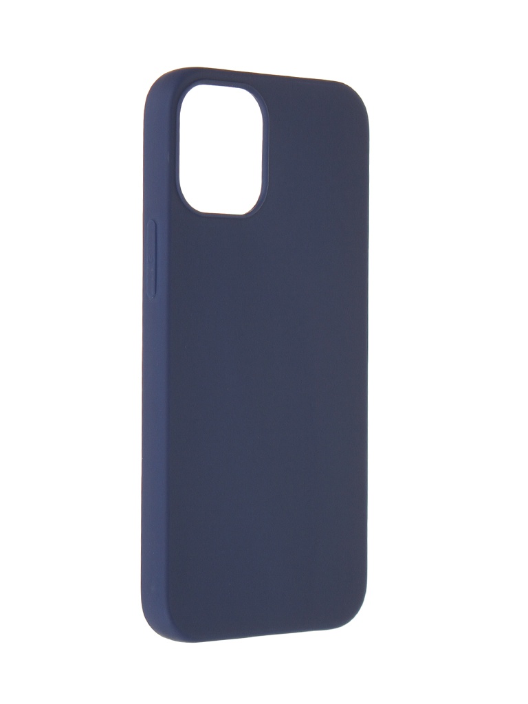 фото Чехол alwio для apple iphone 12 mini soft touch dark blue asti12mbl