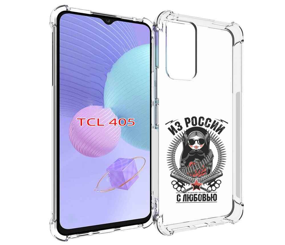 

Чехол MyPads Из России с любовью для TCL 405, Tocco