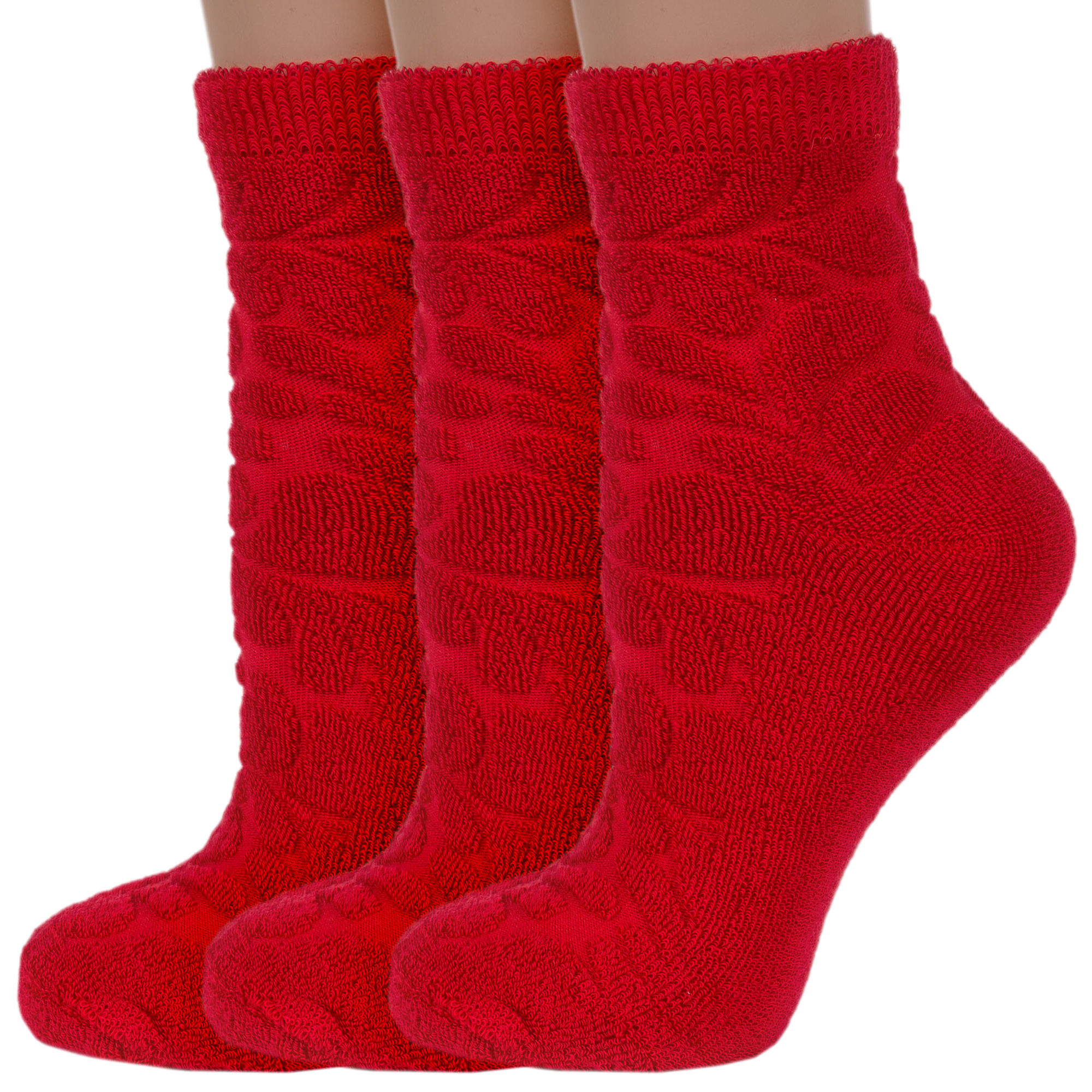 

Носки детские для девочек Rusocks 3-Д-33301 цвет красный размер 22-24, 3-Д-33301