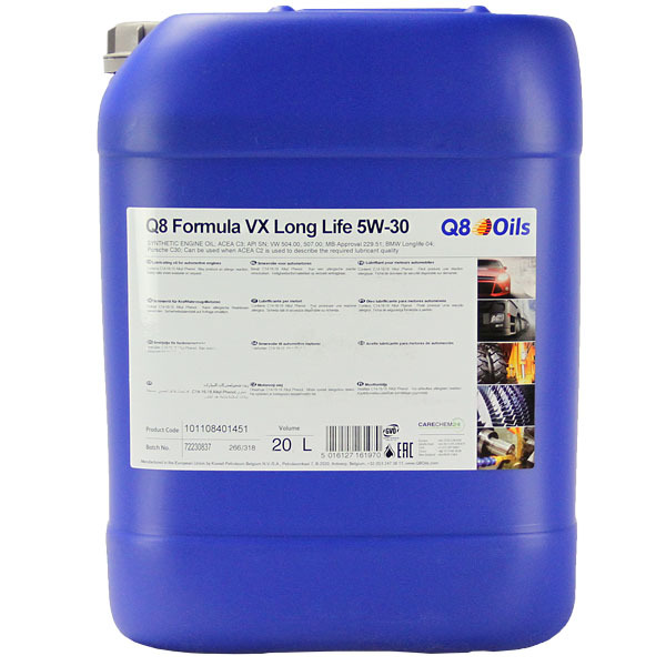Моторное масло Q8 Formula VX Long Life 5W-30