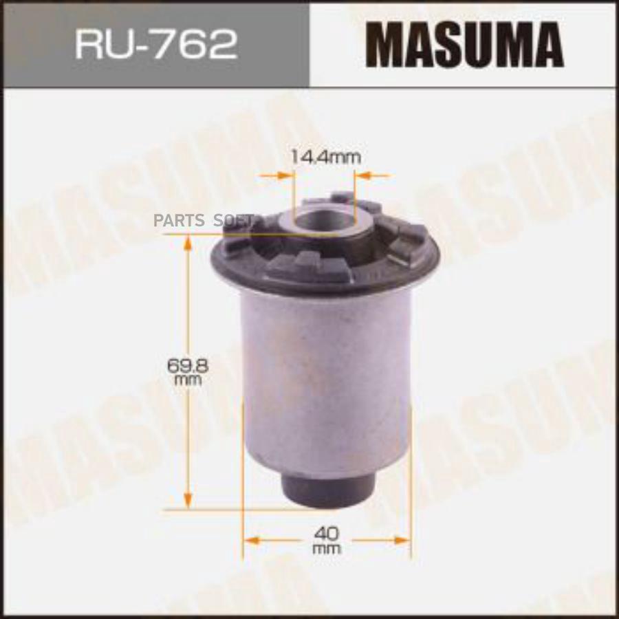 

Ru-762_Сайлентблок Рычага Пер. Передний Тоуоtа MASUMA ru762