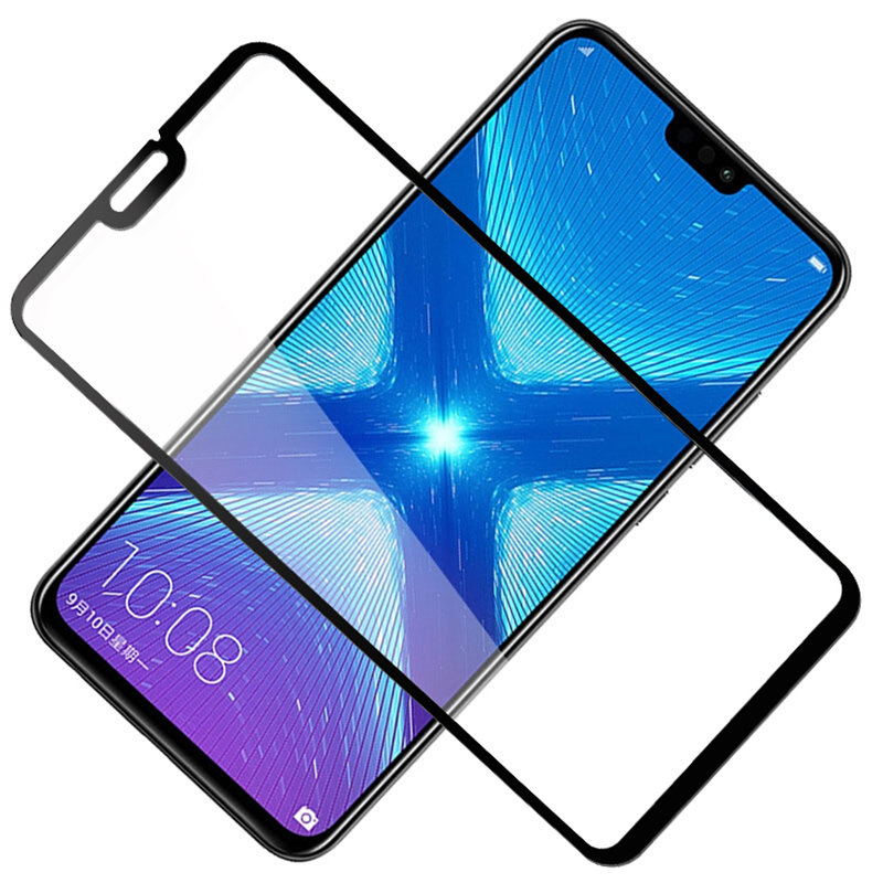 

Защитное стекло для Huawei Honor 9X Lite полное покрытие, черный (в упаковке)