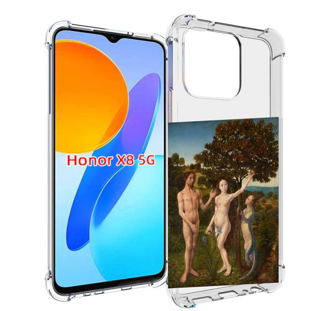 

Чехол MyPads грехопадение для Honor X8 5G, Прозрачный, Tocco