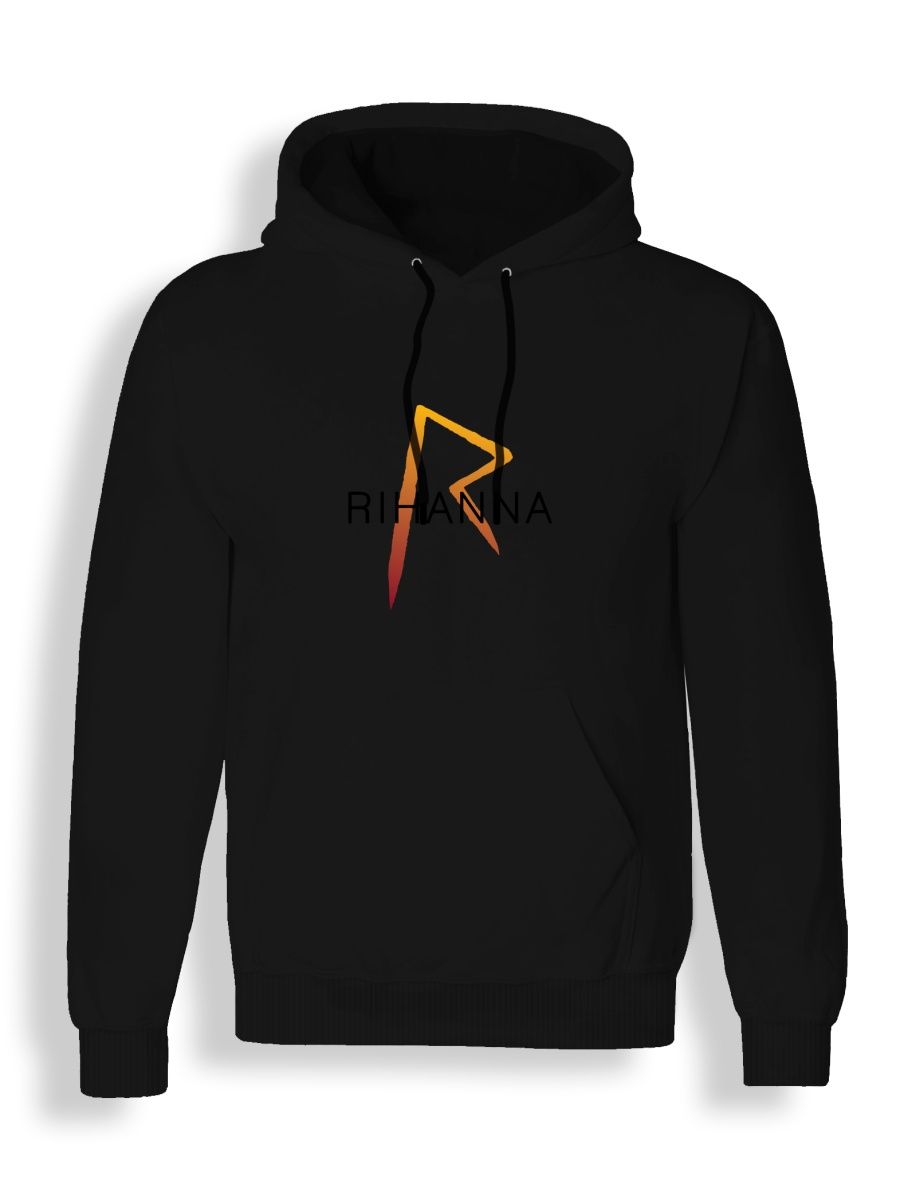 

Худи унисекс СувенирShop Рианна/Rihanna 7 черное L, "Рианна/Rihanna" 7