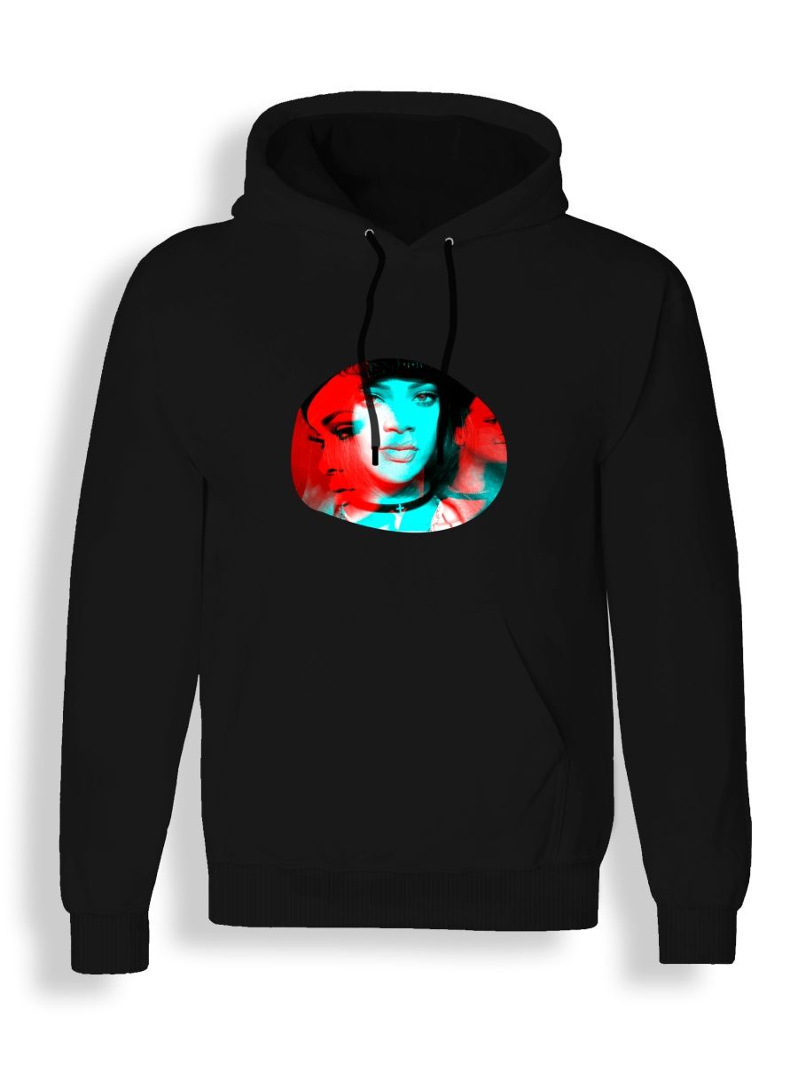 

Худи унисекс СувенирShop Рианна/Rihanna 8 черное XL, Черный, "Рианна/Rihanna" 8