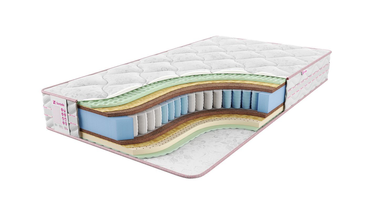 

Матрас Sontelle Vivre Castom olio 160x200, Белый, Vivre Castom olio