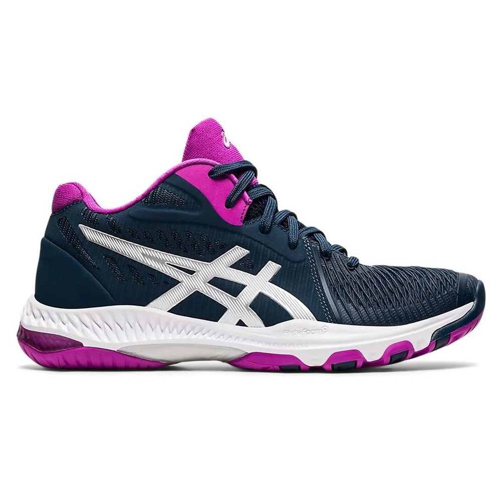 фото Кроссовки женские asics netburner 1052a034 синие 8 us