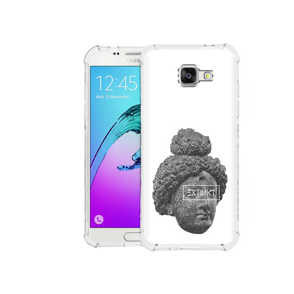 

Чехол MyPads Tocco для Samsung Galaxy A5 (2016) каменное лицо девушки (PT25252.581.383), Прозрачный, Tocco