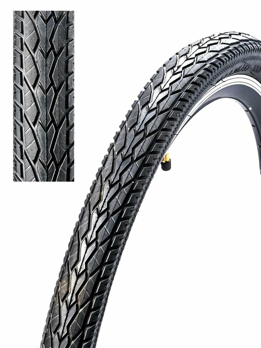 

Stels Покрышка Chao Yang 24" x 1.95 H-5113, Черный, H-5113