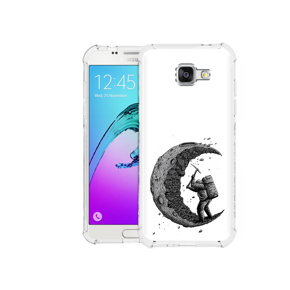 

Чехол MyPads Tocco для Samsung Galaxy A5 (2016) камненная луна (PT25252.581.384), Прозрачный, Tocco