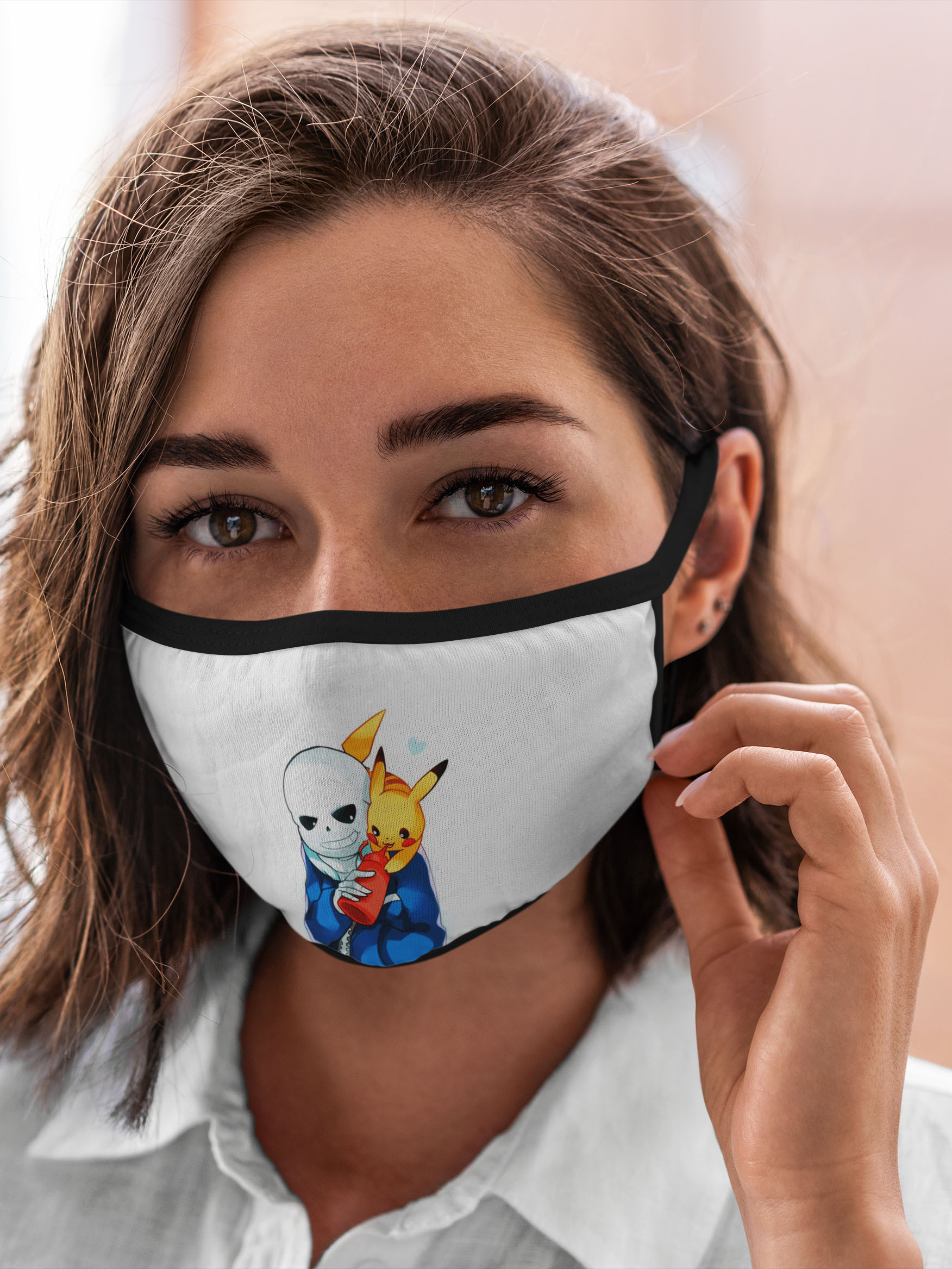 

Многоразовая маска унисекс Burnettie Undertale, Разноцветный, Undertale