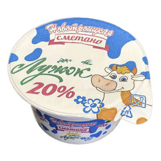

Сметана Лужок 20% БЗМЖ 200 г